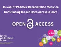 The Journal of Pediatric Rehabilitation Medicine is now full open access!